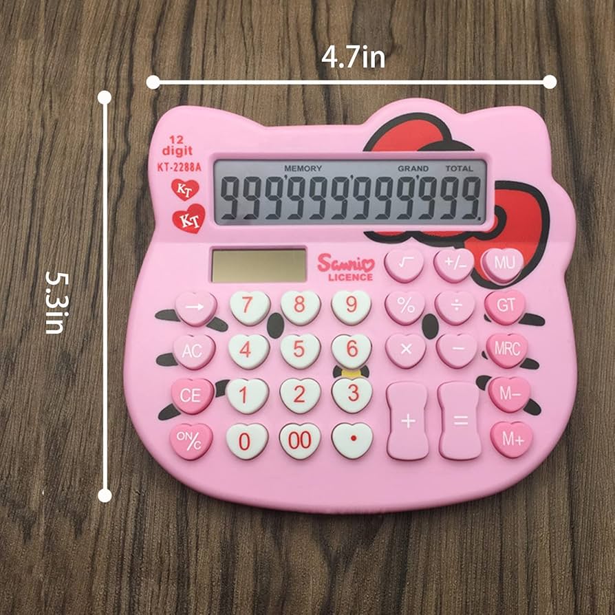 ハローキティ　カオハナ　ソーラー　電卓　※難あり 71myzFjq+eL._UF894,1000_QL80_.jpg